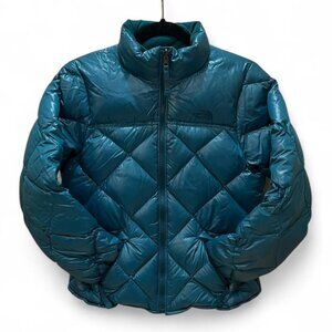 The North Face Teal Puffer Coat